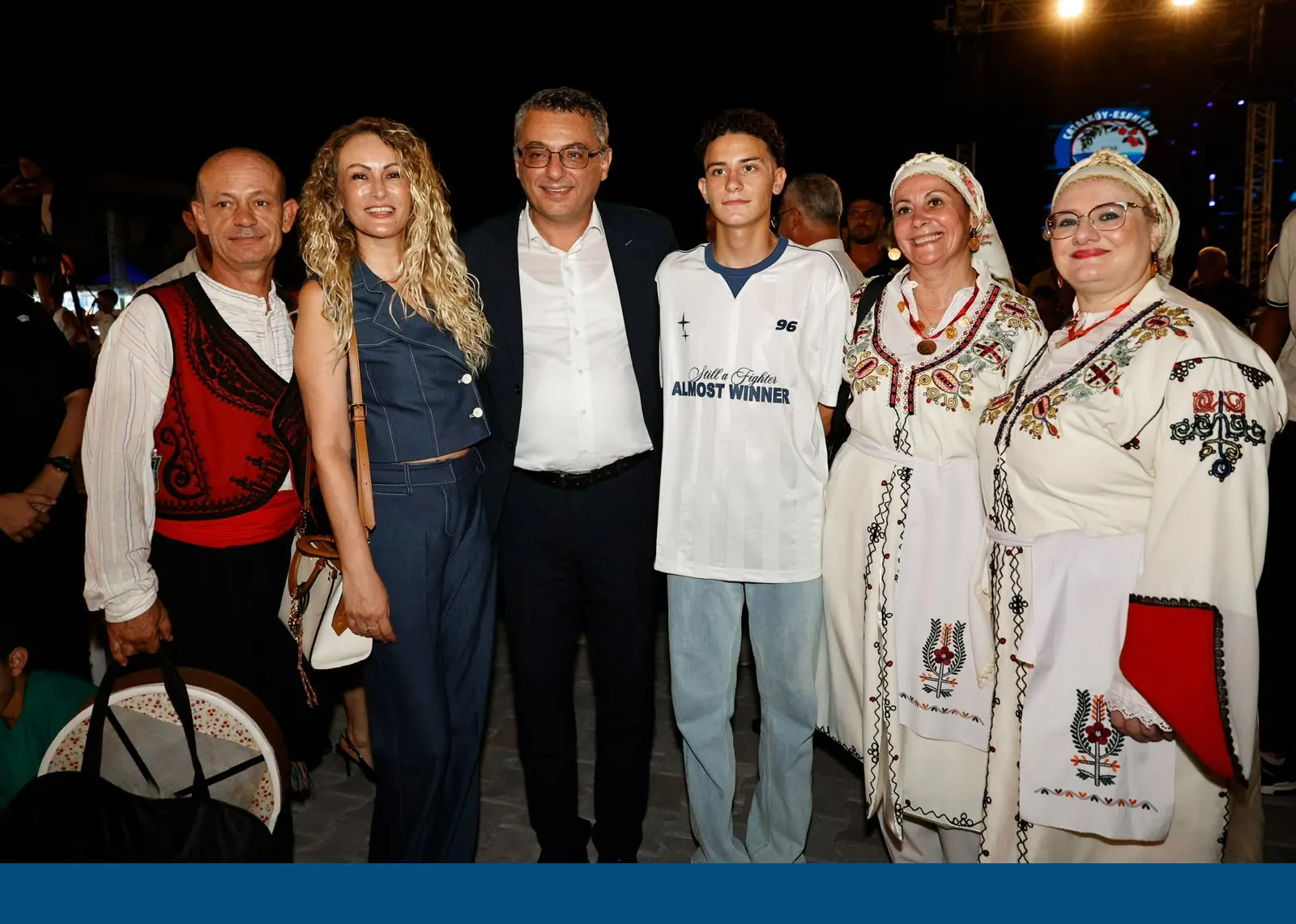 Cumhurbaşkanı Tufan Erhürman, Alagadi Fest'e katıldı