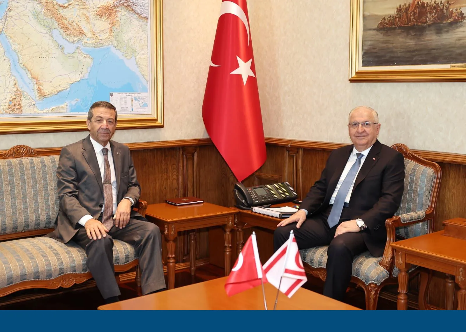 Güler, Ertuğruloğlu ile görüştü