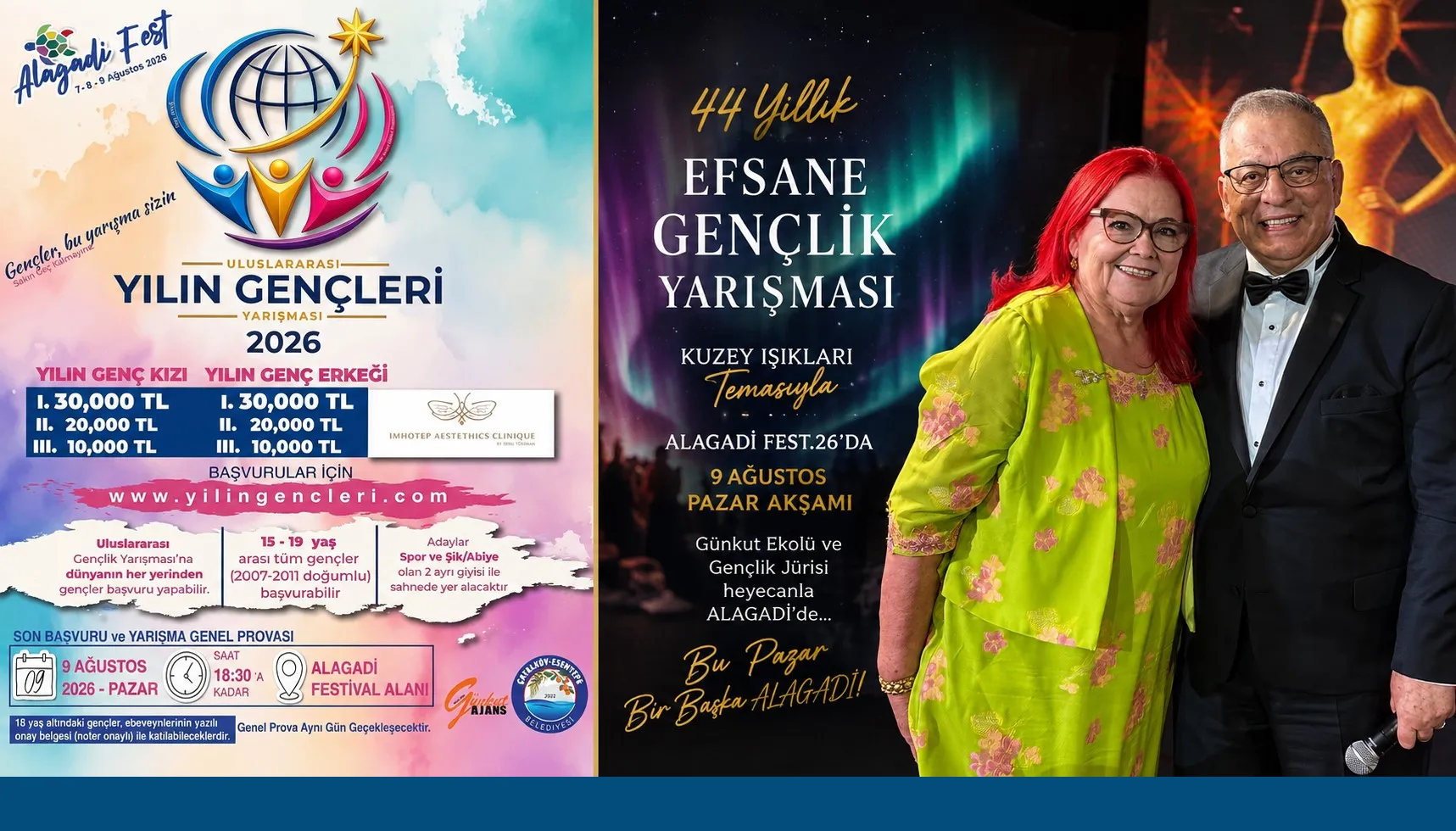 44 Yıllık “Yılın Gençleri” Heyecanı Alagadi Fest’26’da