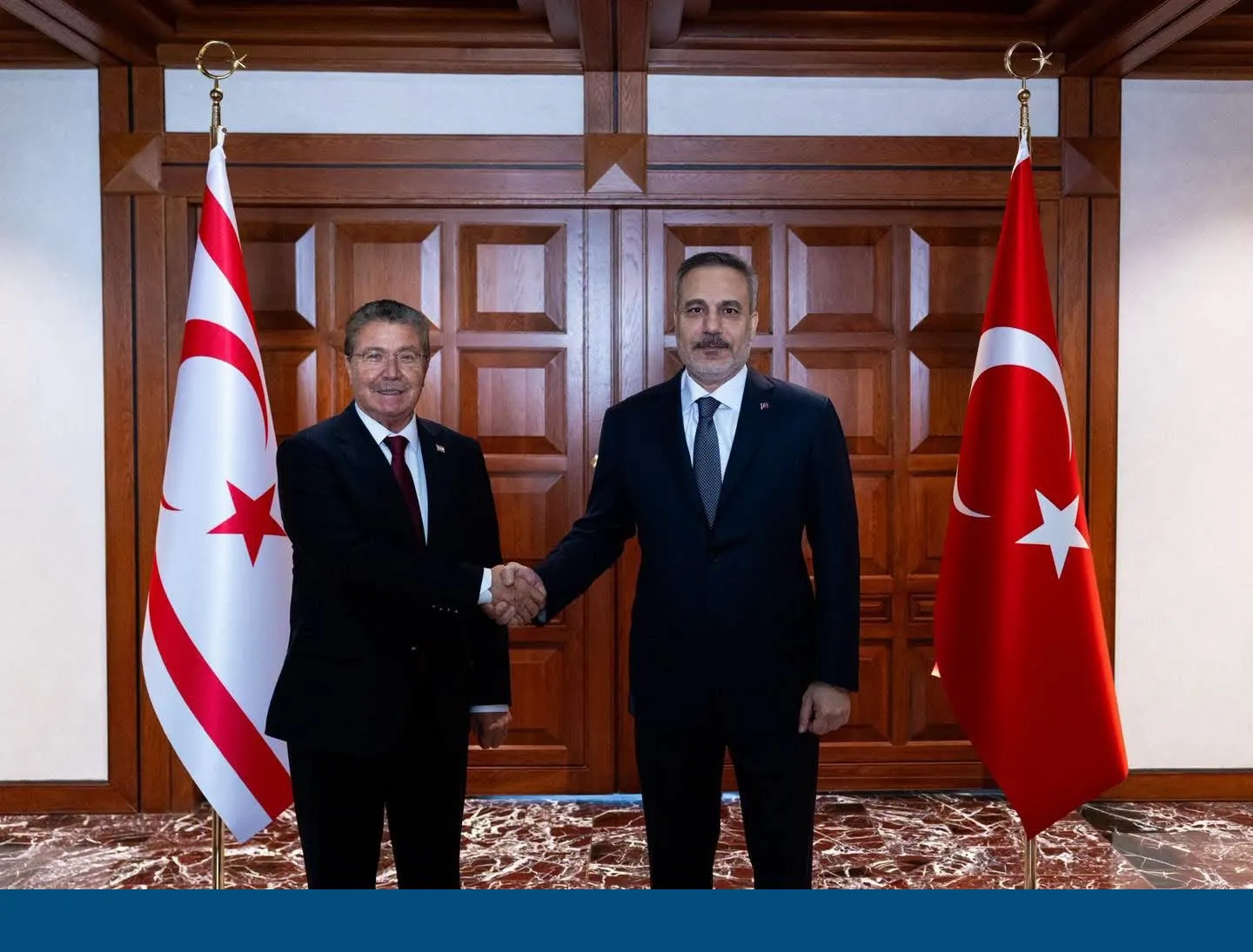 Başbakan Üstel: "Fidan'ın sözleri Kıbrıs meselesinde yeni bir sayfanın açılması gerektiğine yönelik güçlü bir mesajdır"