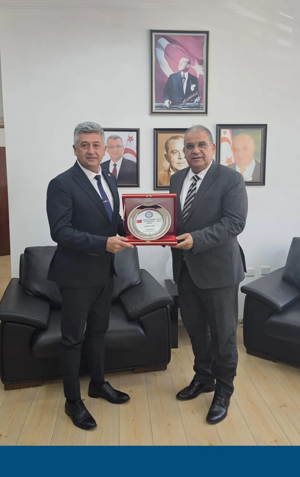 Balaban, Sucuoğlu’nu ziyaret etti
