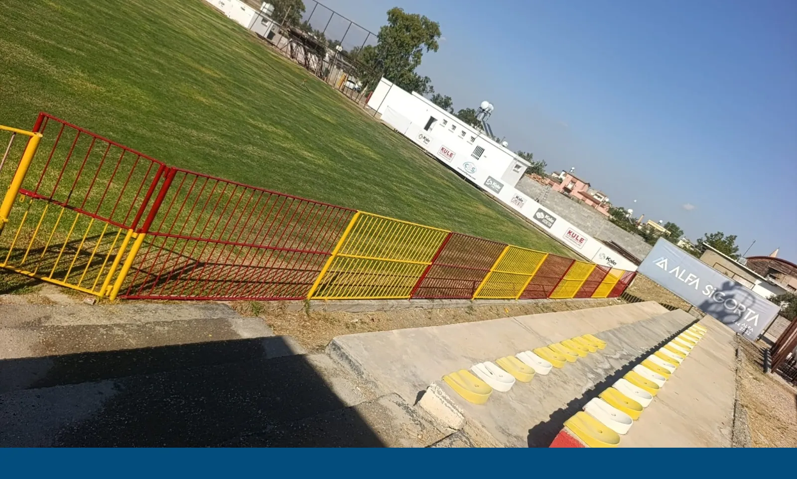 Paşaköy Hasan Onalt Stadyumu yeni sezona hazır