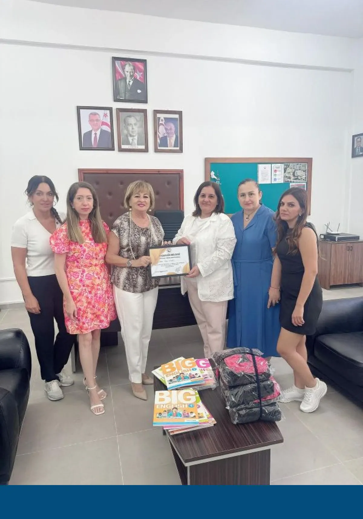 Merit’ten Girne Bölgesi Okullarına Eğitim Desteği