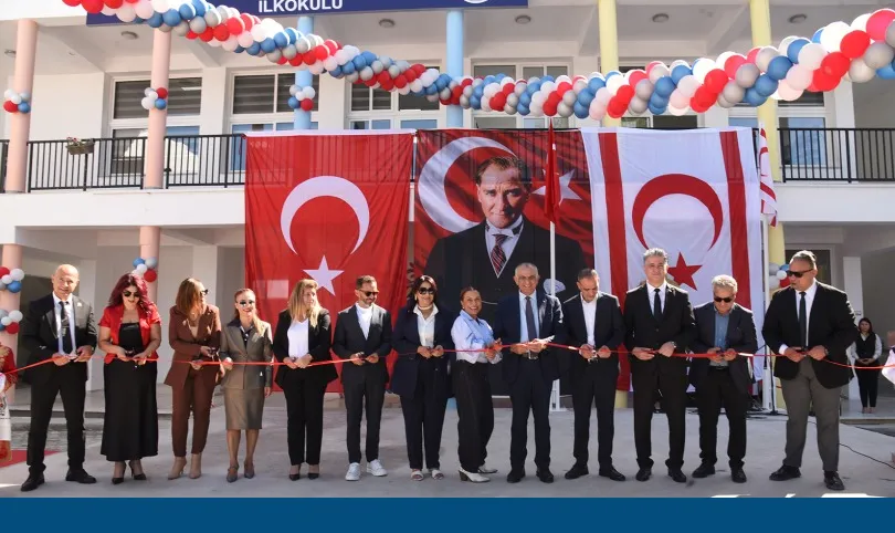 Haspolat Gülen Tüfekçi İlkokulu’nda yeni derslik binaları ve oyun parkı açıldı