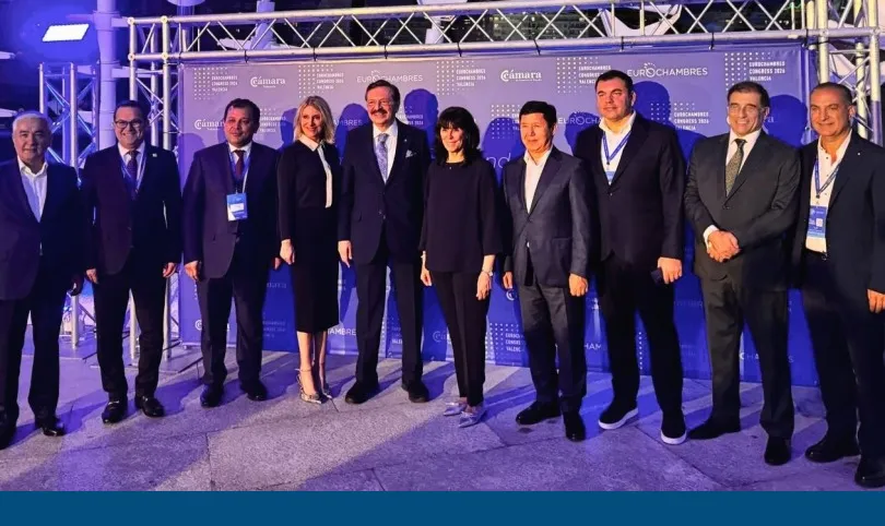 Ticaret Odası, Valensiya’da Eurochambres Kongresi’ne katıldı